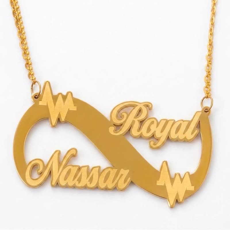 Custom Names — 21K and 24K gold at Royal Jewelry