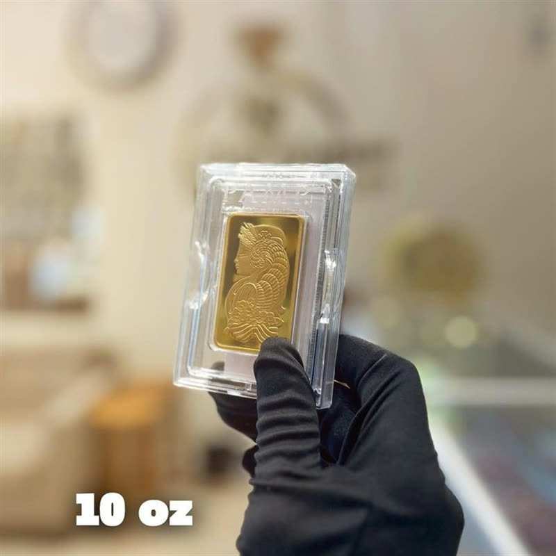 Ounces and Coins — 21K and 24K gold at Royal Jewelry