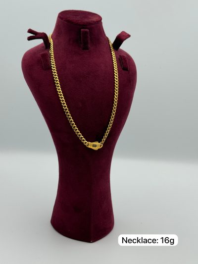 21K Gold Chain Necklace — 21K gold, Royal Jewelry