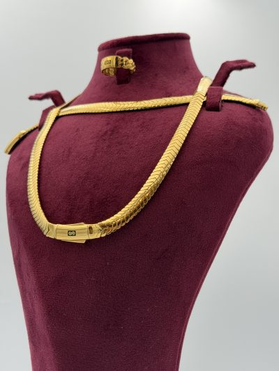 21K Gold Chain Set
