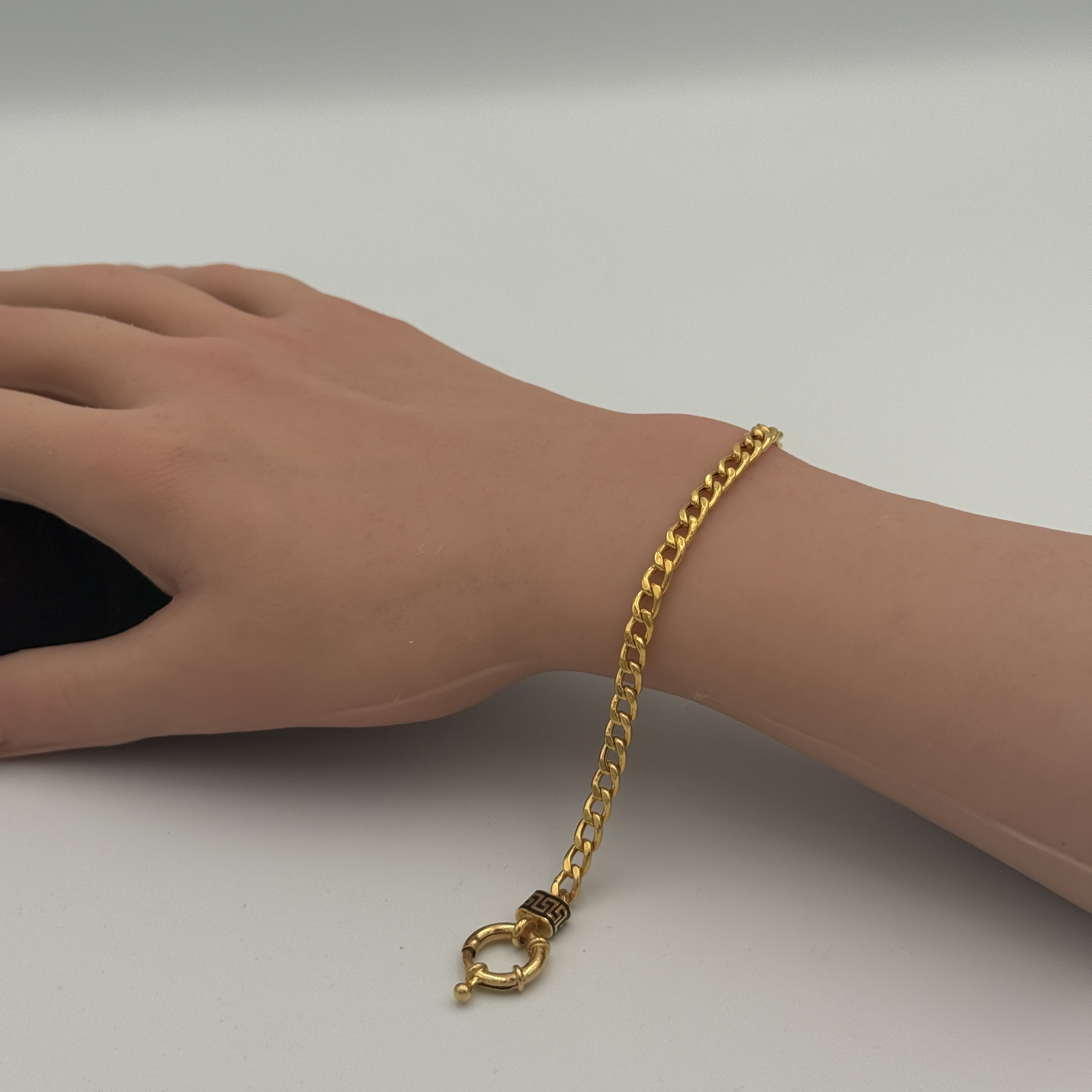 21K Gold Links Bracelet