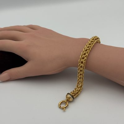 21K Gold Links Bracelet — 21K gold, Royal Jewelry