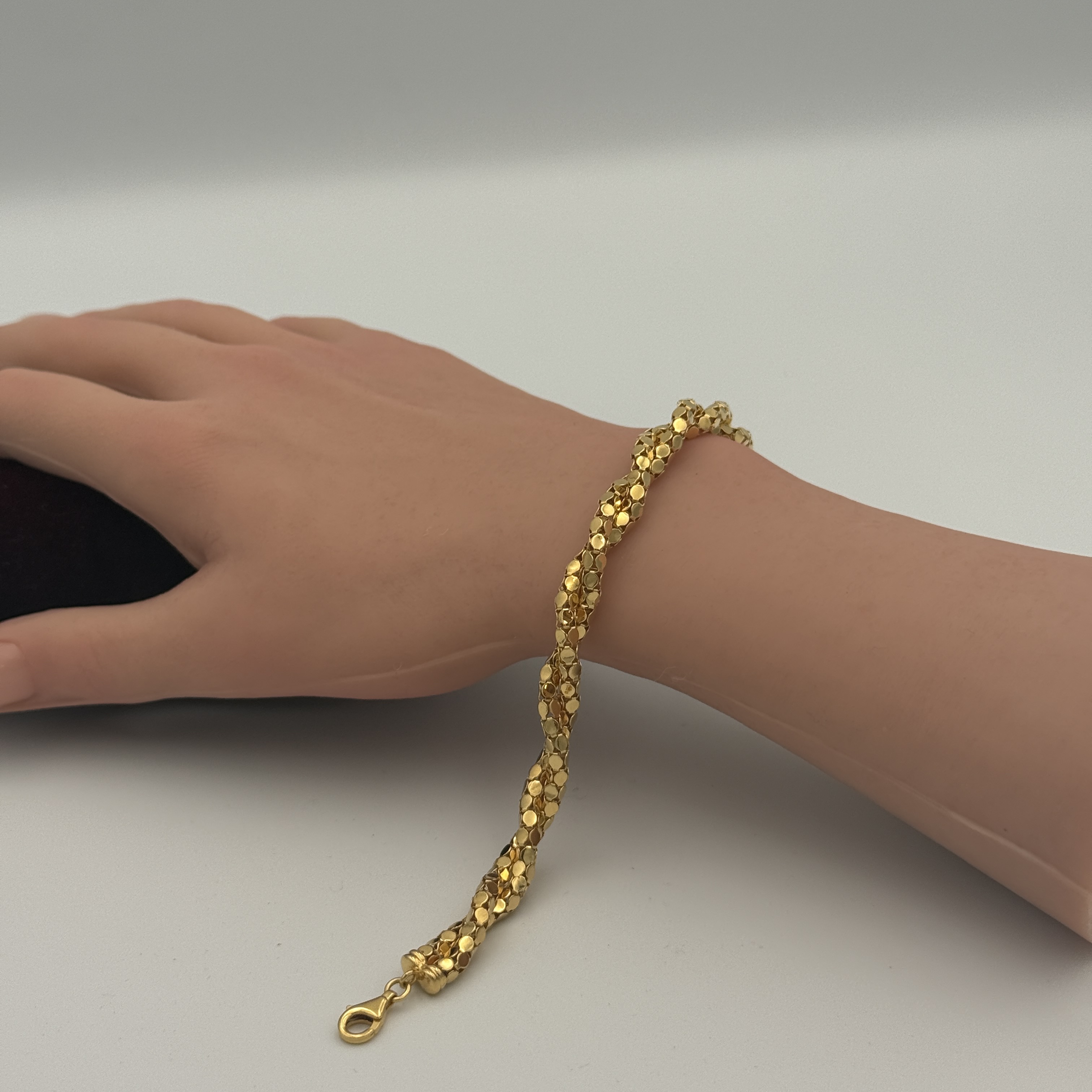21K Gold Links Bracelet