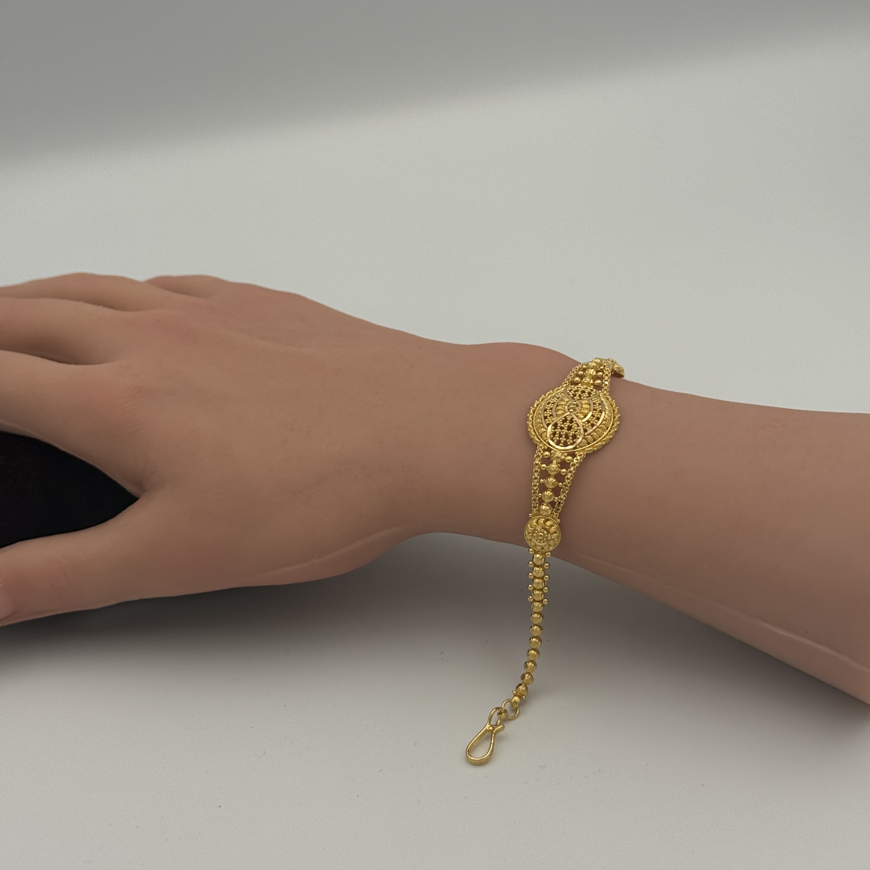 21K Gold Indian Bracelet