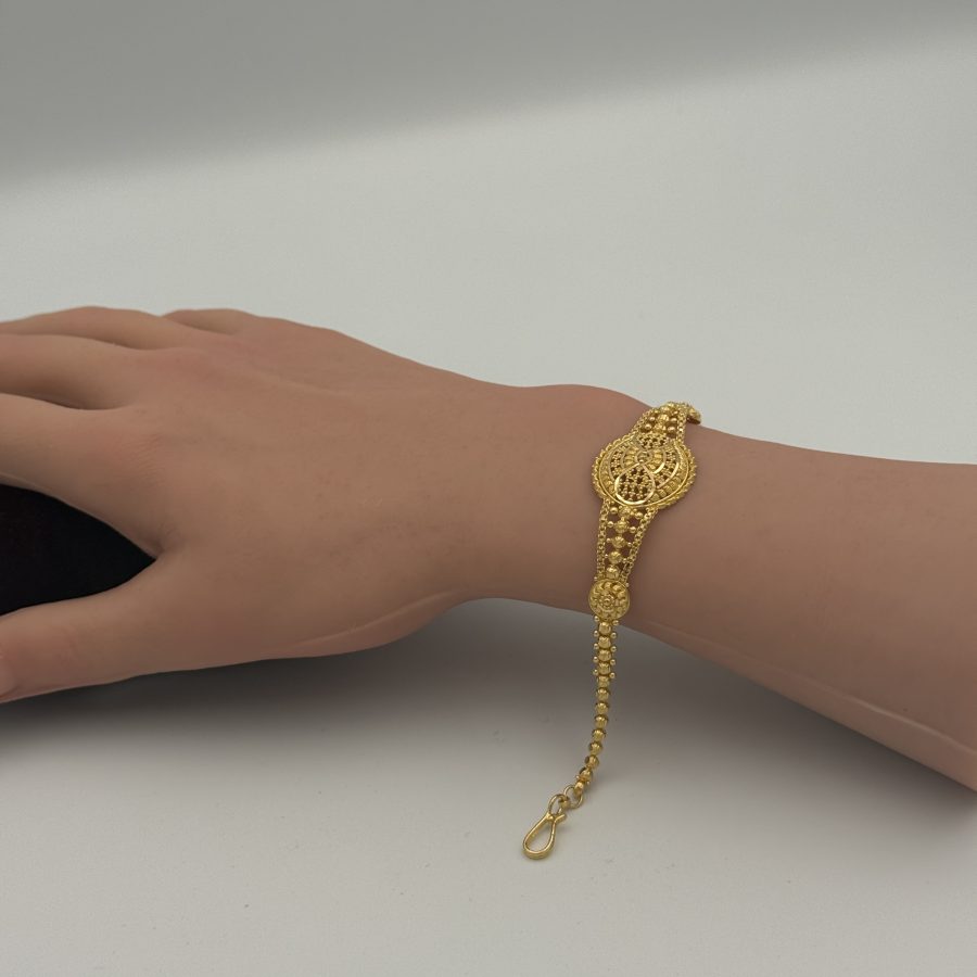 21K Gold Indian Bracelet