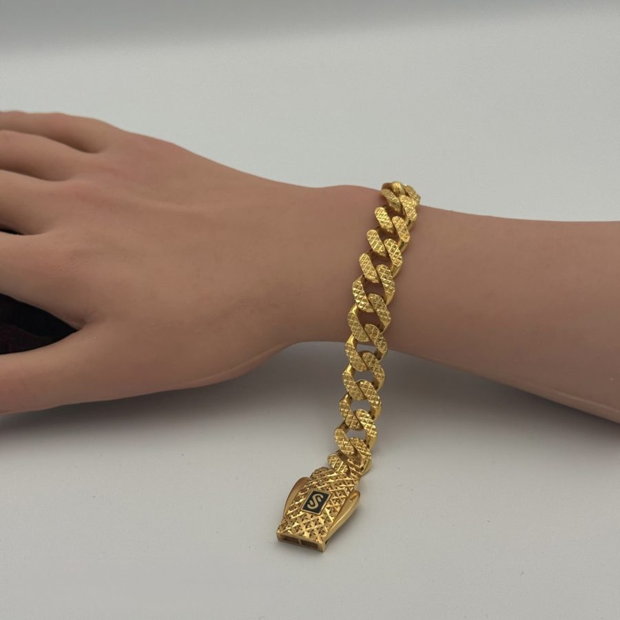 21K Gold Links Bracelet