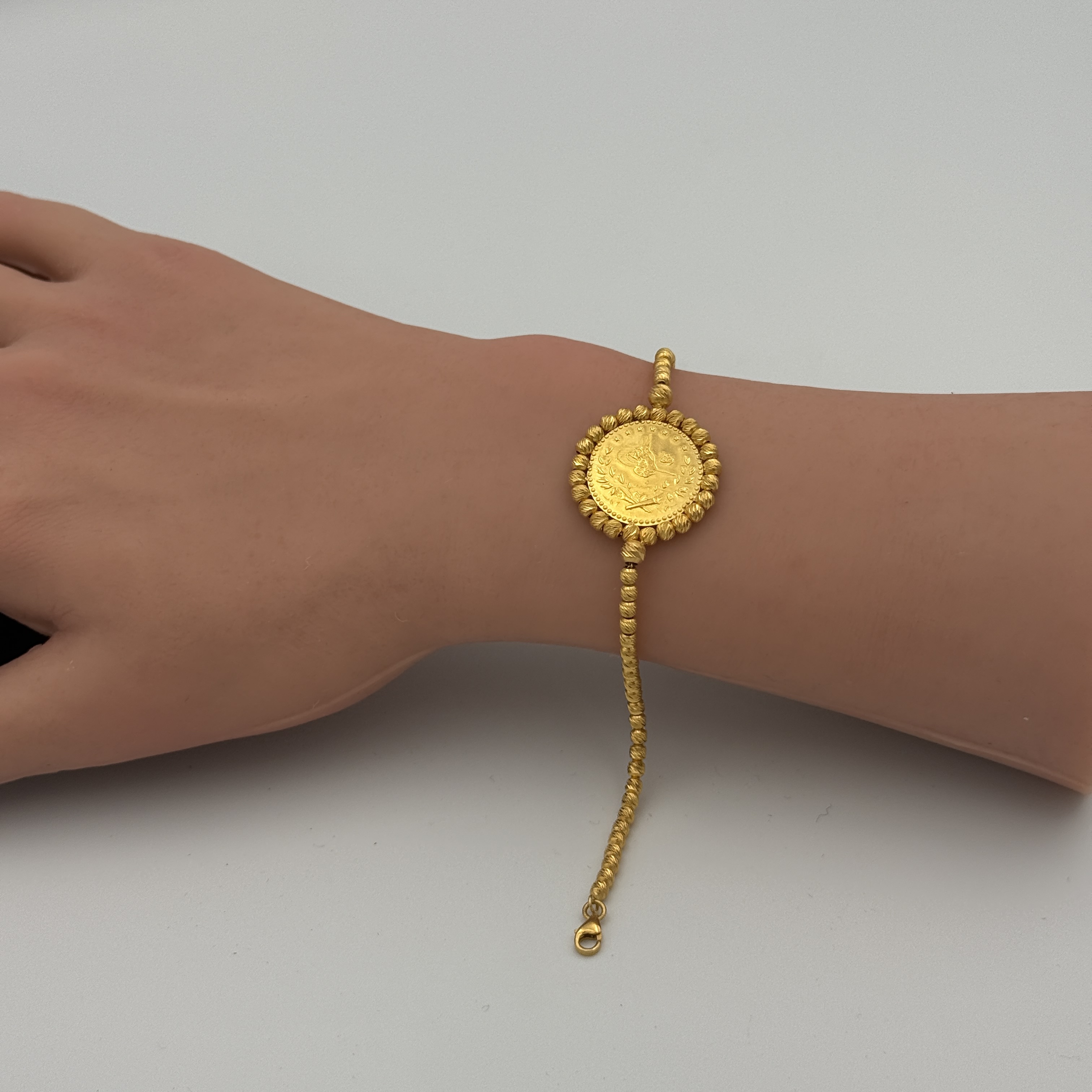 21K Gold Turkish Bracelet