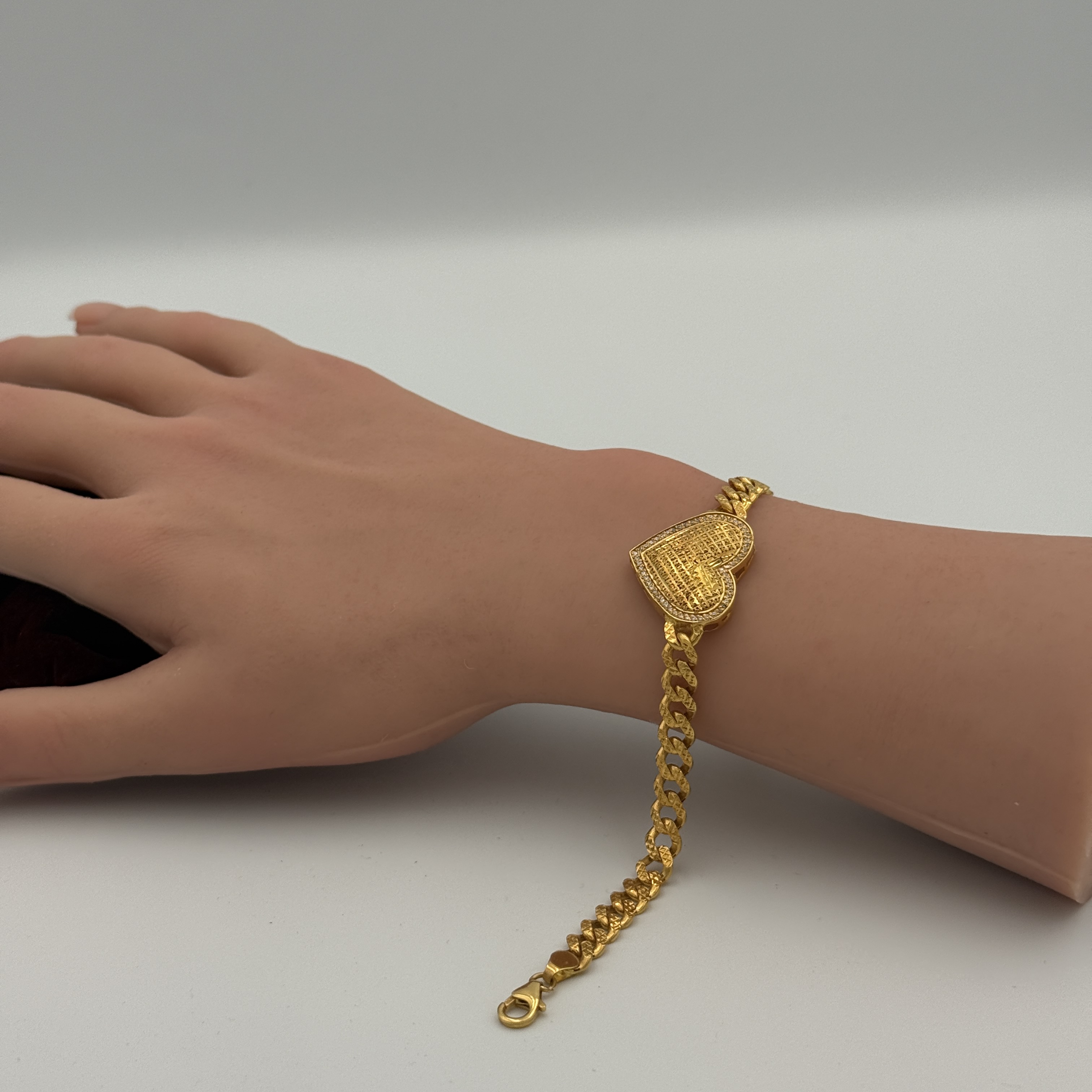 21K Gold Love Bracelet