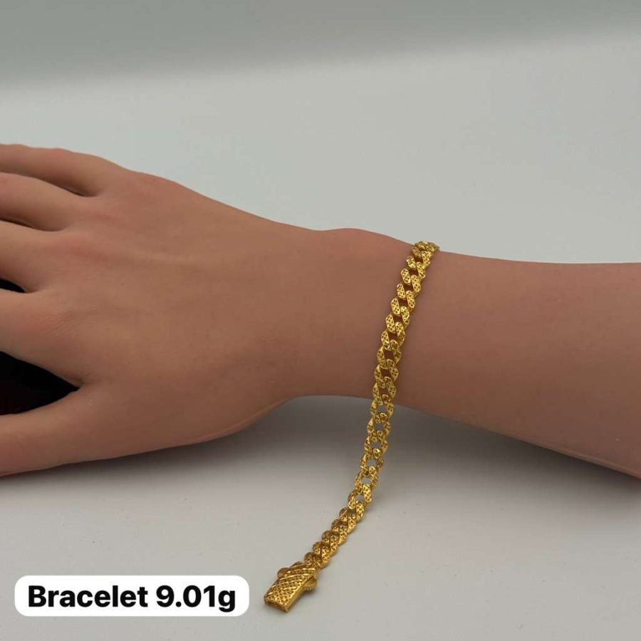 21K Gold Links Bracelet