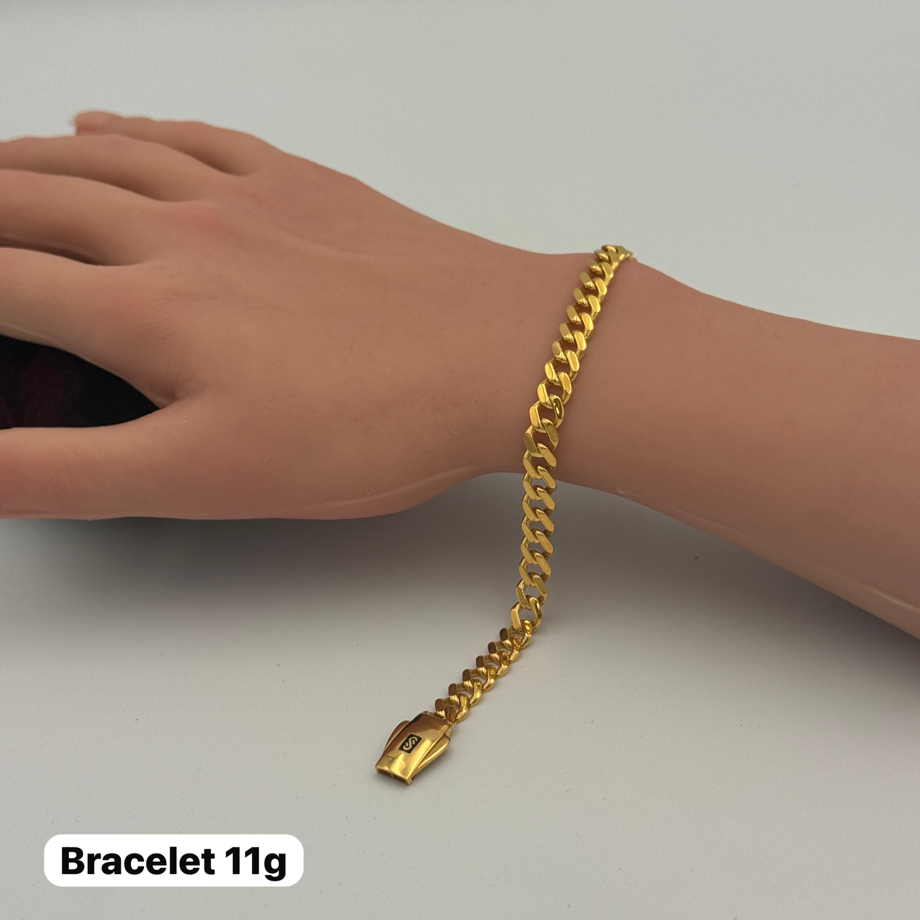 21K Gold Links Bracelet