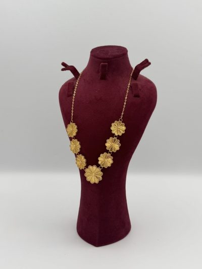 21K Gold Yasmine Necklace — 21K gold, Royal Jewelry