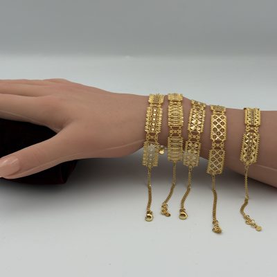 21K Gold Delux Bracelet — 21K gold, Royal Jewelry