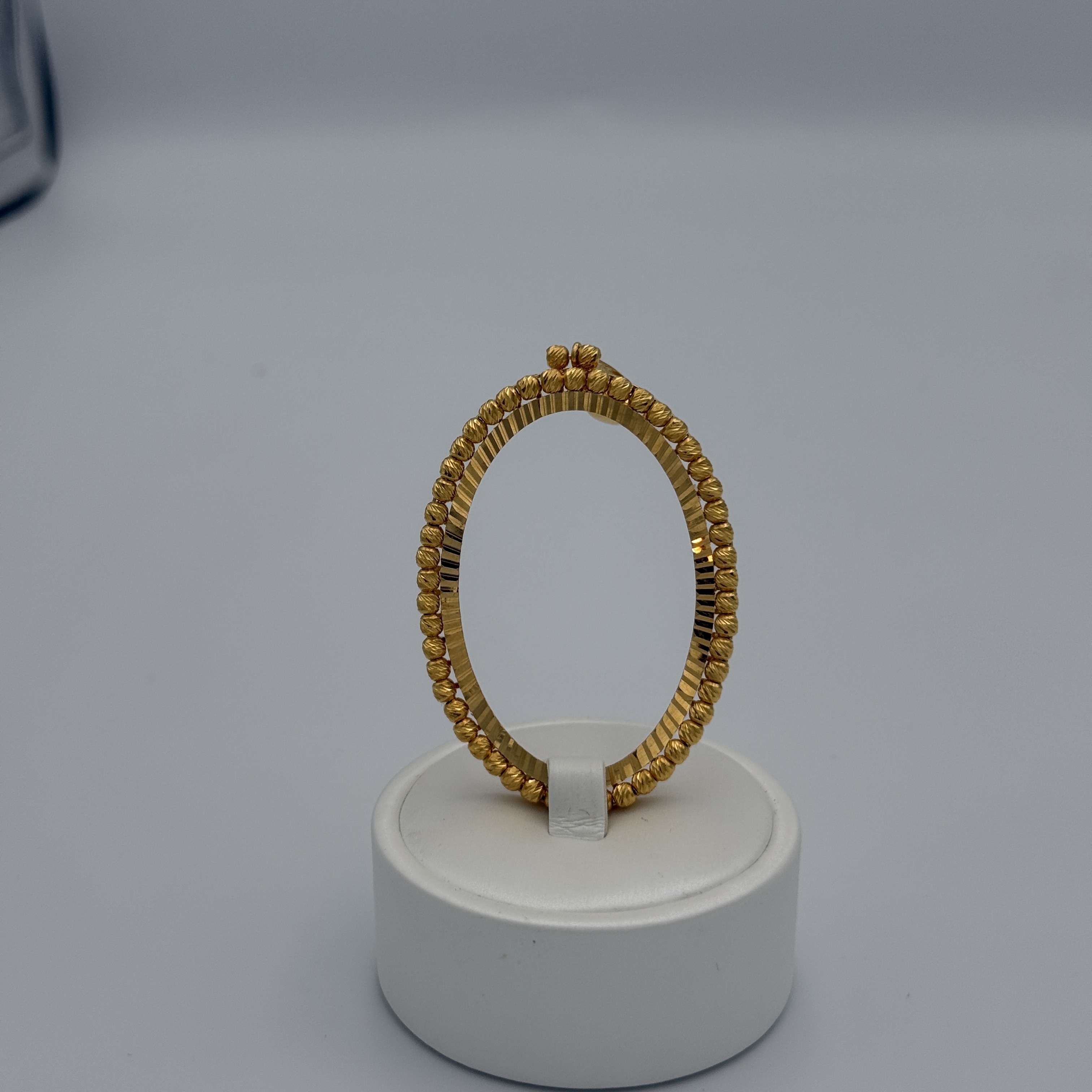 21K Gold Frame Pendant