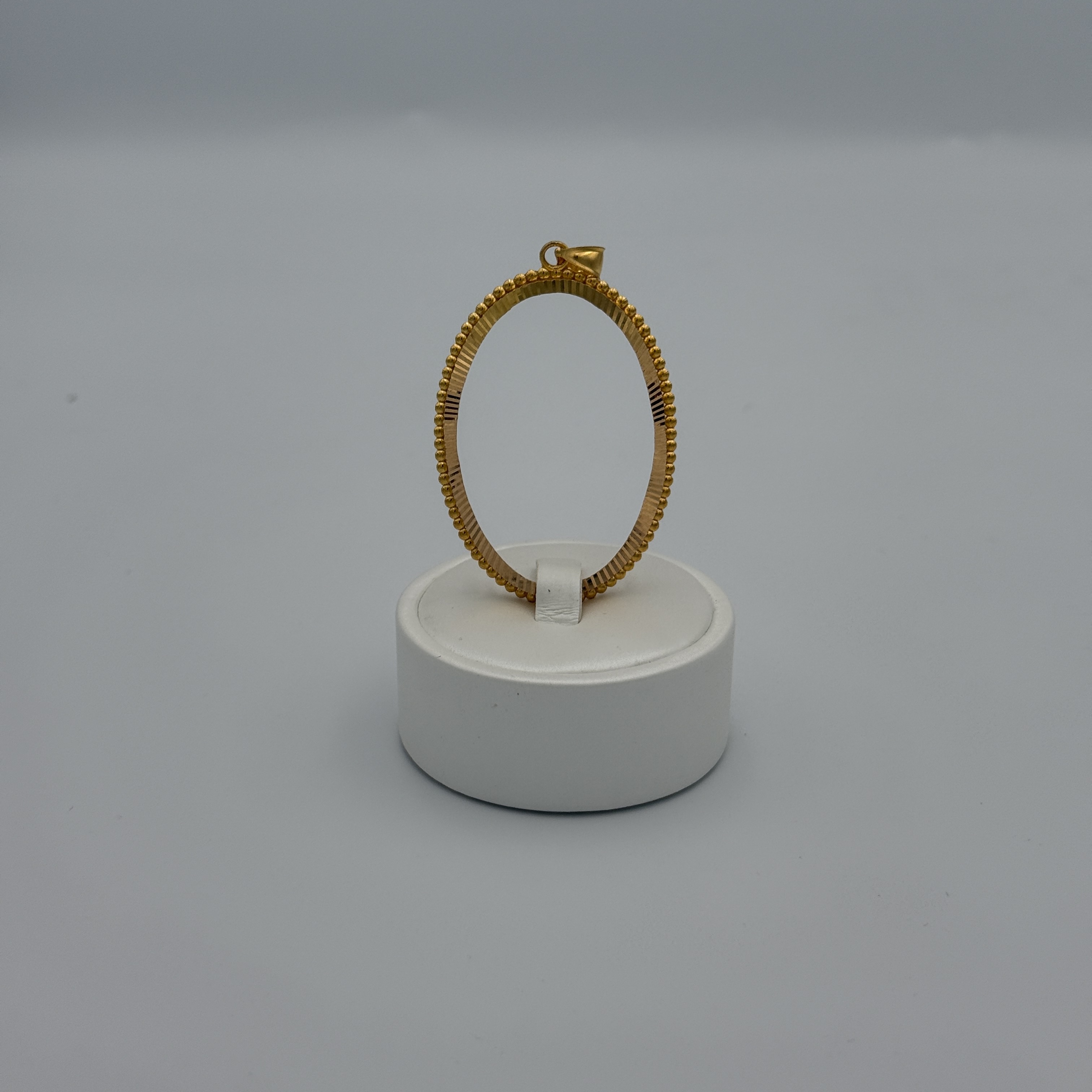 21K Gold Frame Pendant