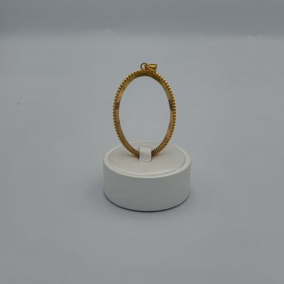 21K Gold Frame Pendant — 21K gold, Royal Jewelry