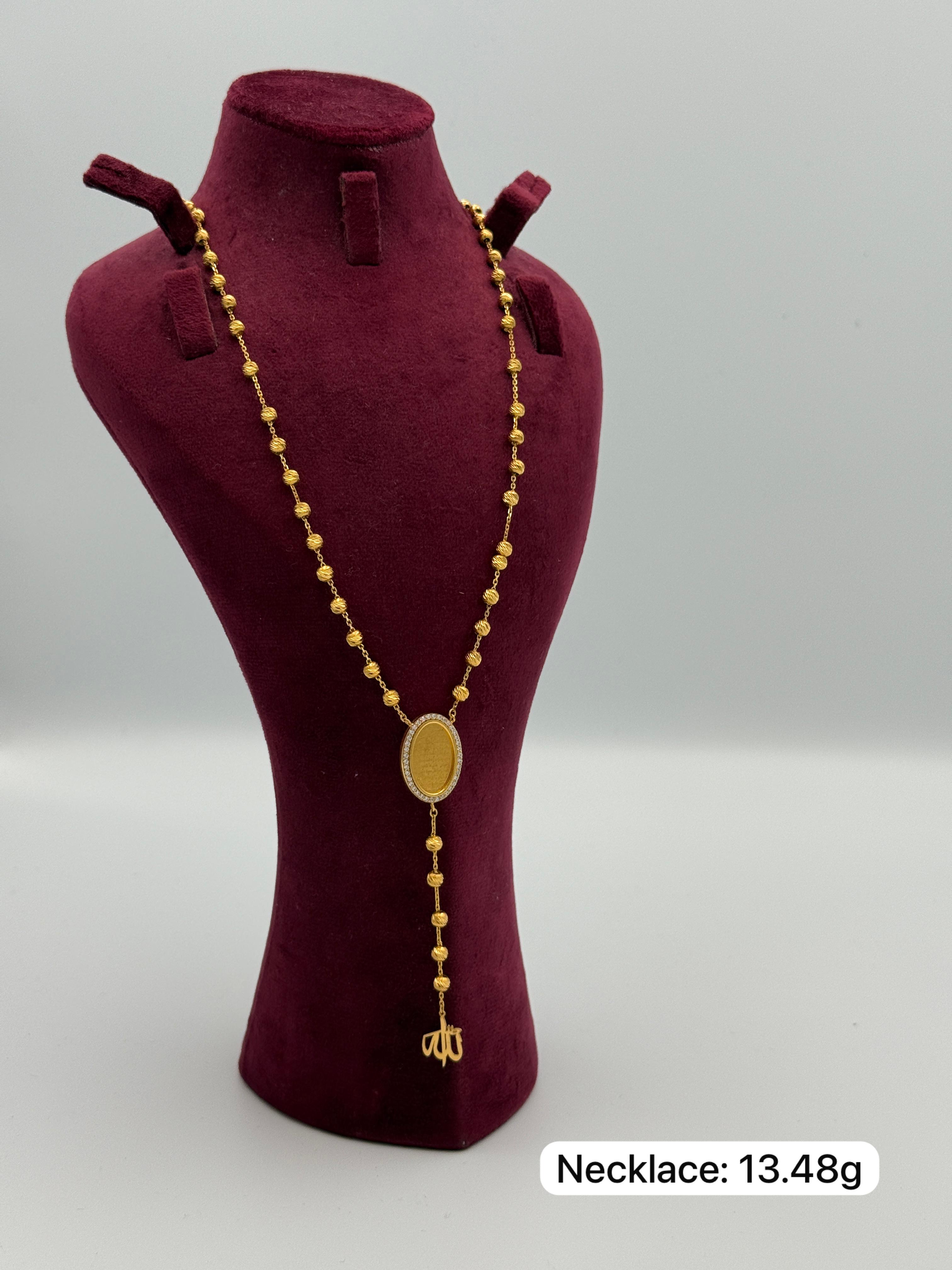 21K Gold Necklace