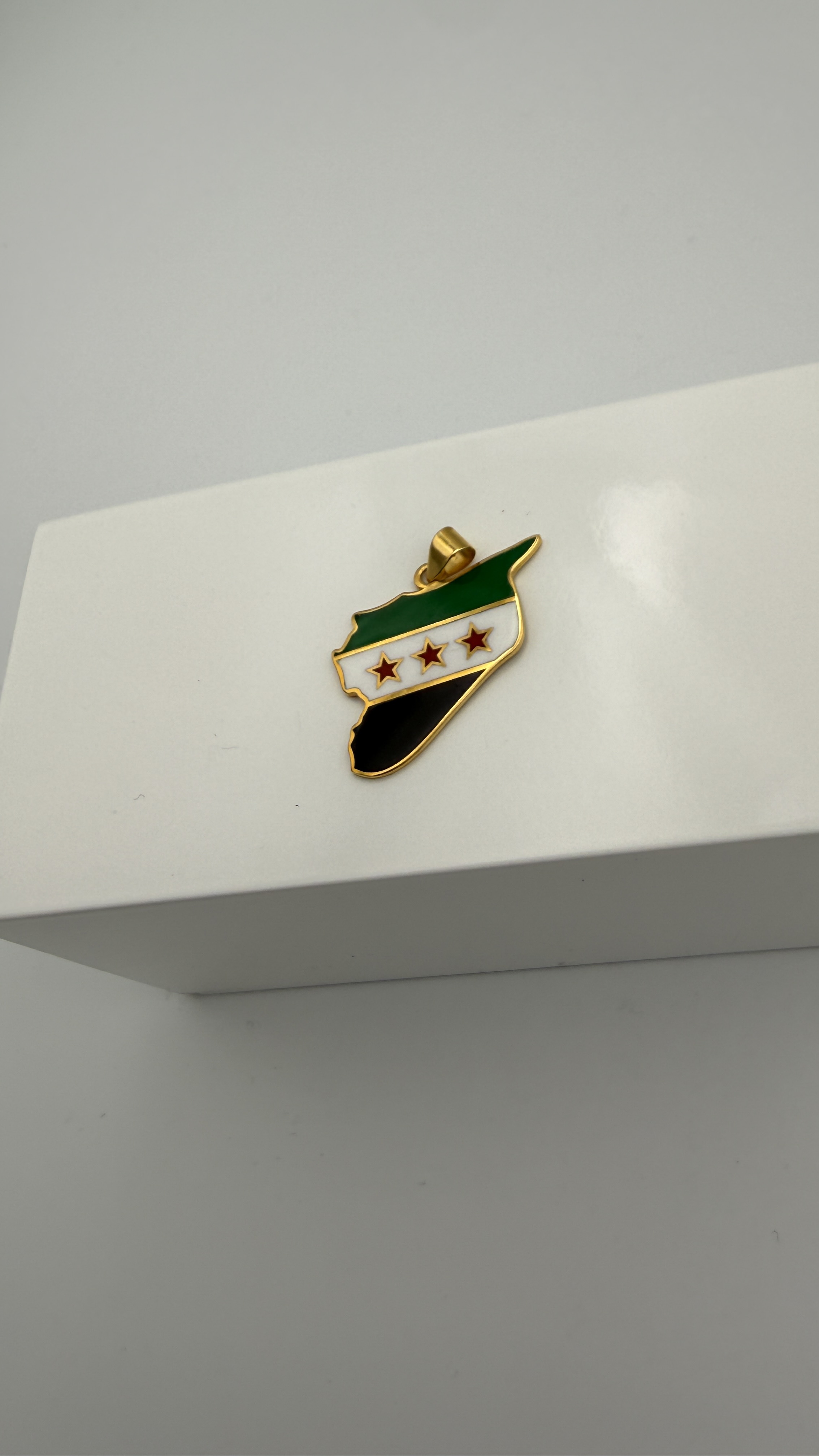 21K Gold Syria Pendant