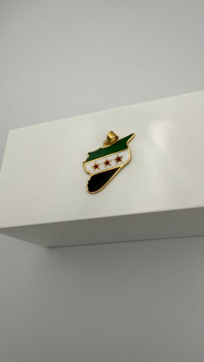 21K Gold Syria Pendant — 21K gold, Royal Jewelry