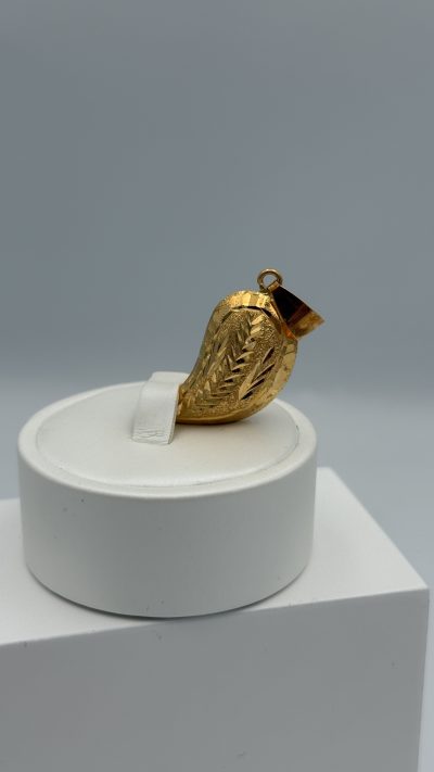 21K Gold Loza Pendant — 21K gold, Royal Jewelry