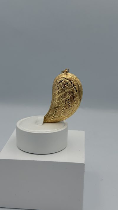 21K Gold Loza Pendant — 21K gold, Royal Jewelry
