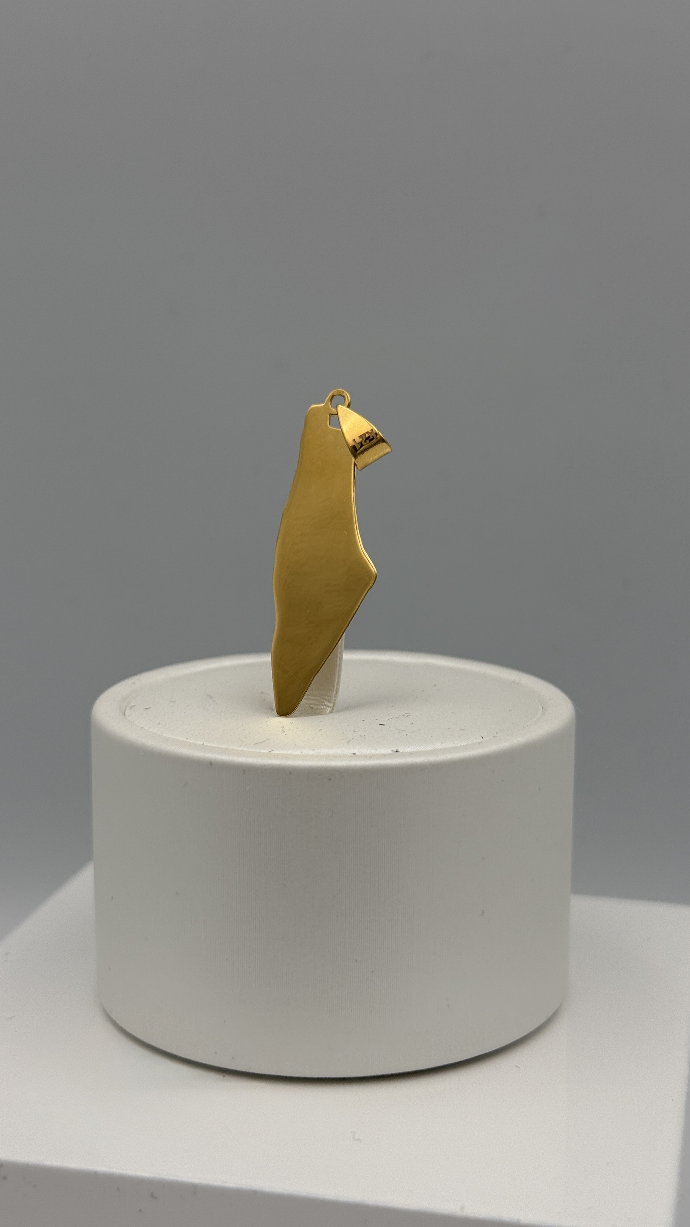 21K Gold Palestine Pendant