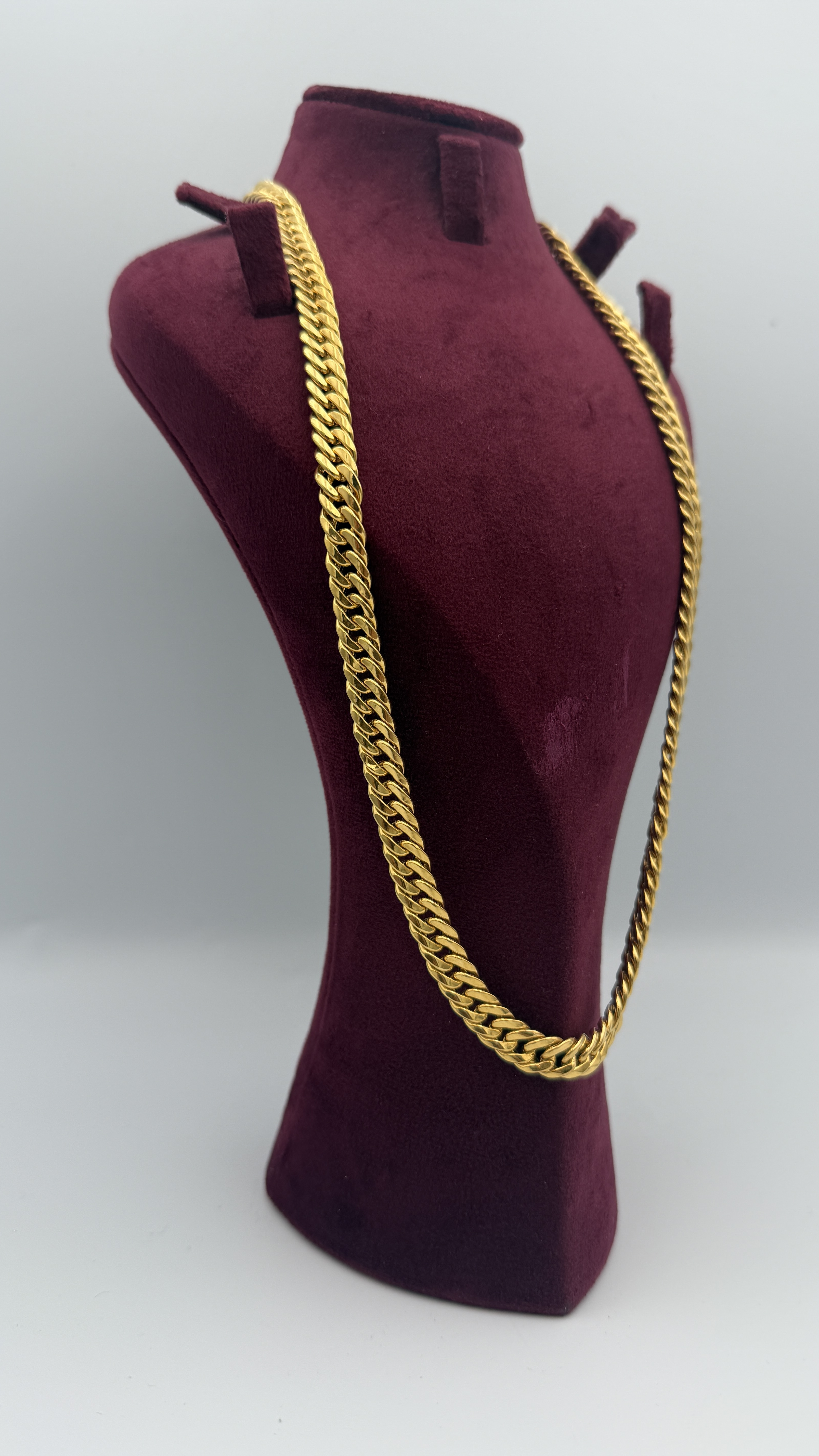 21K Gold Chain Necklace