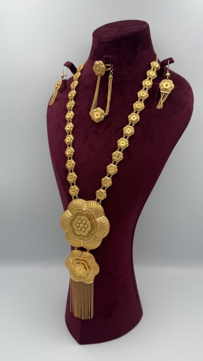 21K Gold Fancy Set — 21K gold, Royal Jewelry
