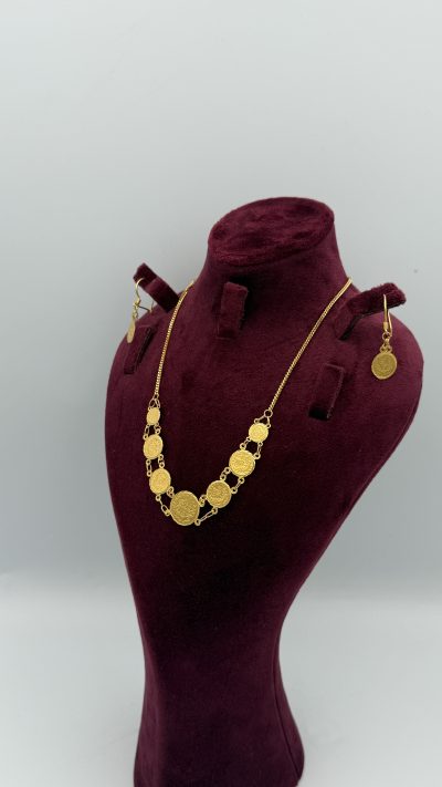 21K Gold Coin Set — 21K gold, Royal Jewelry