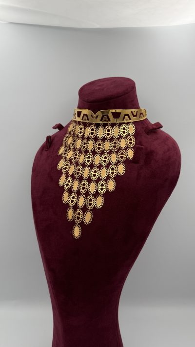 21K Gold Chocker Chokers