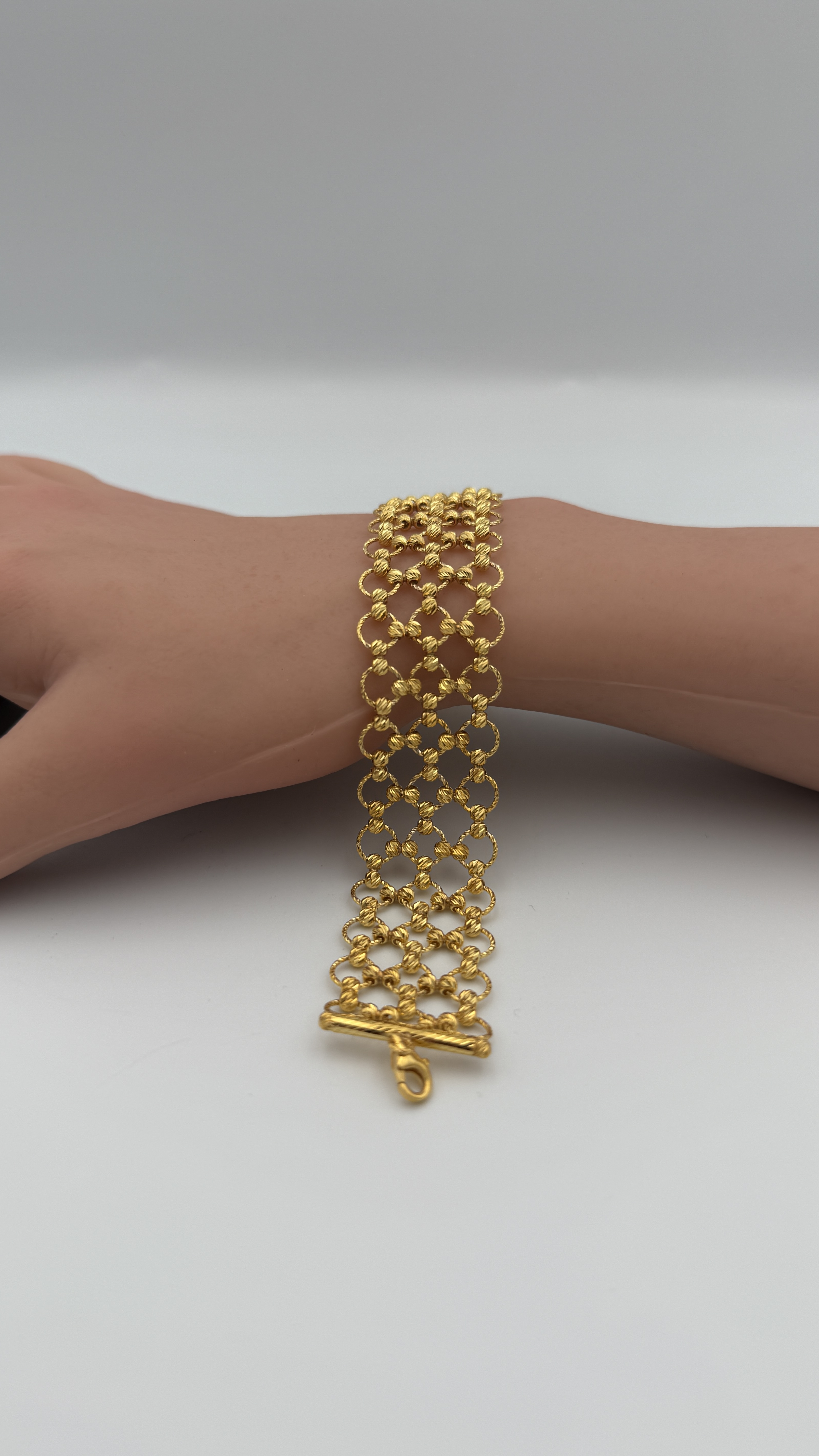 21K Gold Fancy Bracelet