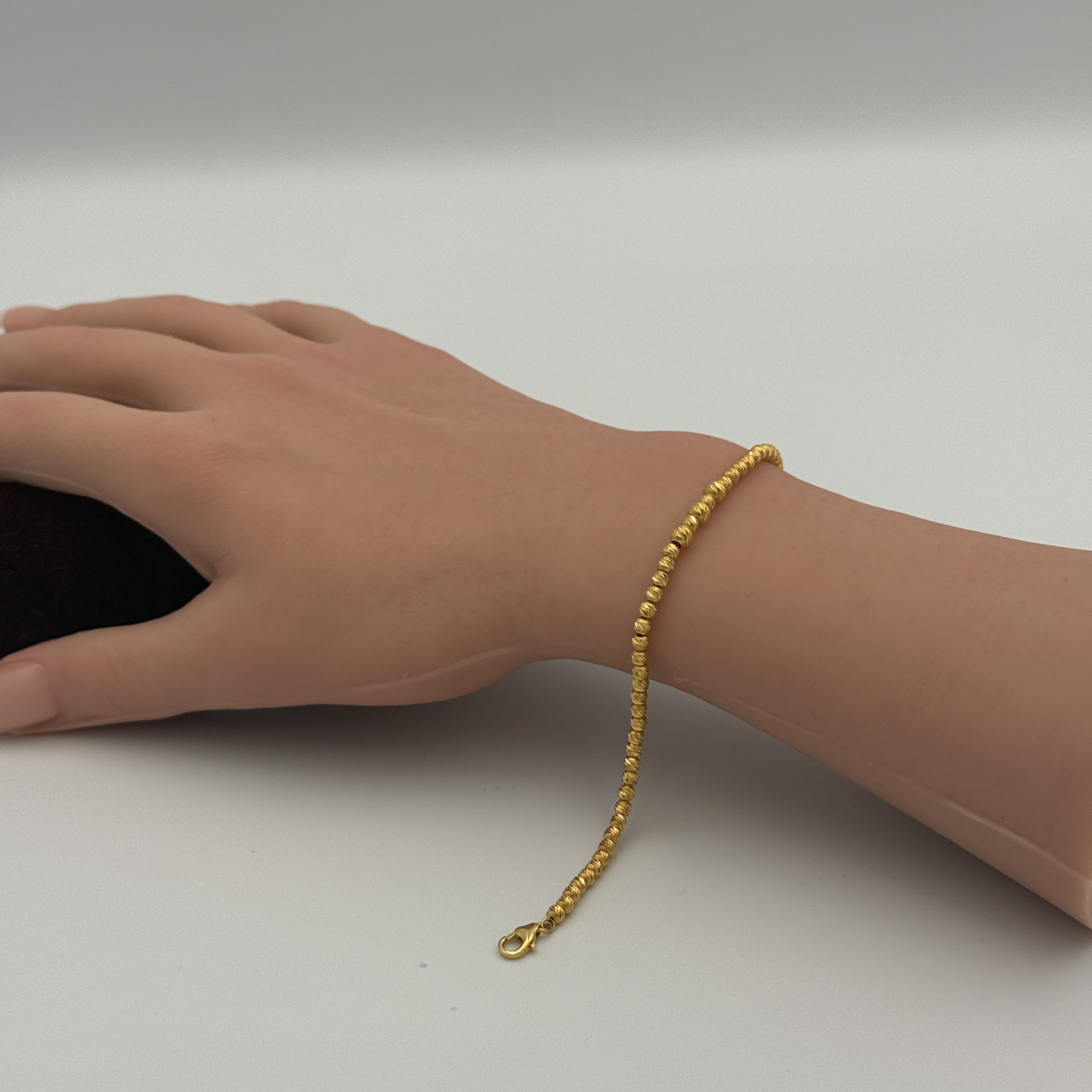 21K Gold Balls Bracelet