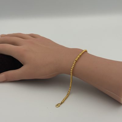 21K Gold Balls Bracelet — 21K gold, Royal Jewelry