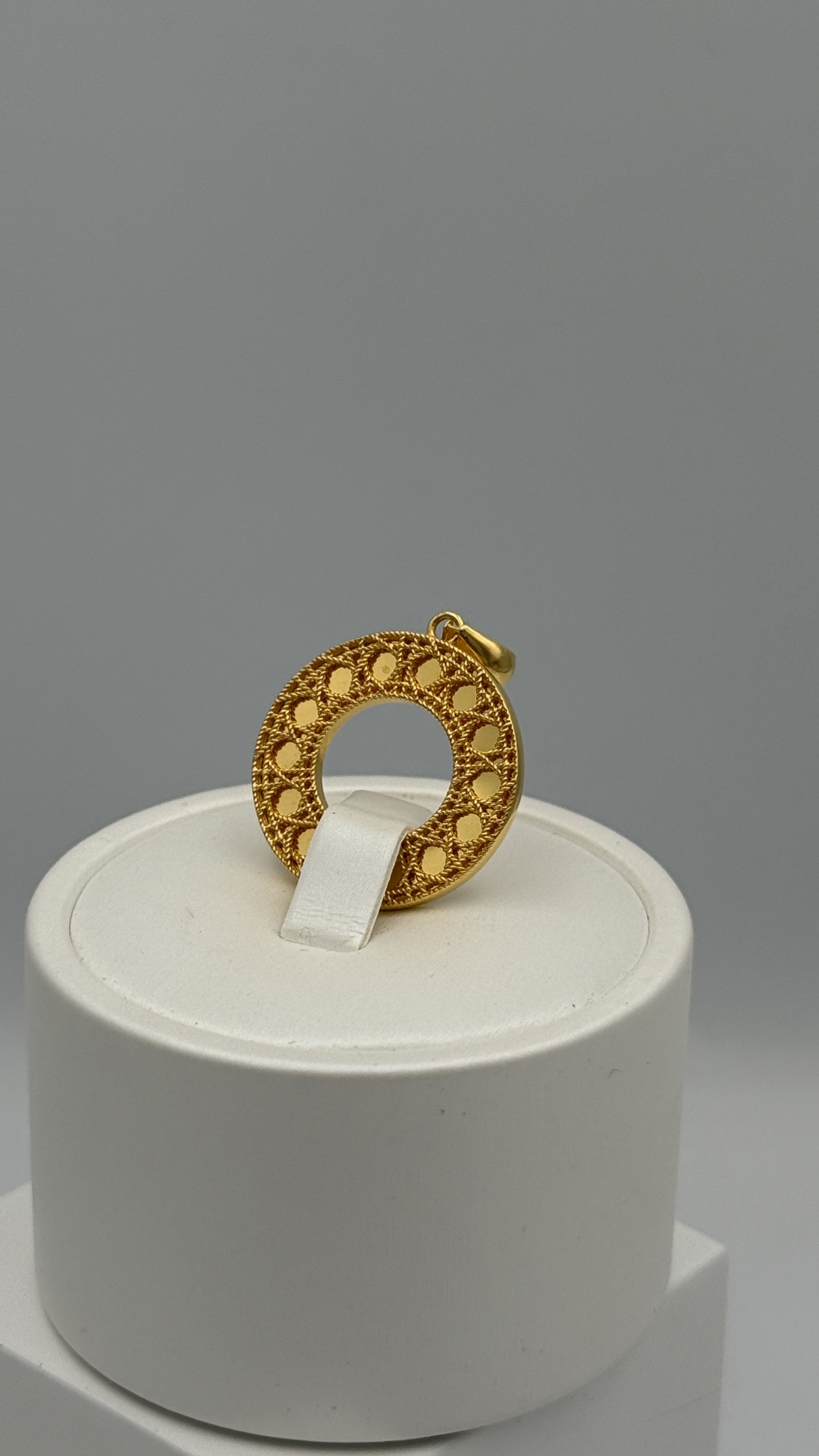 21K Gold Pendant