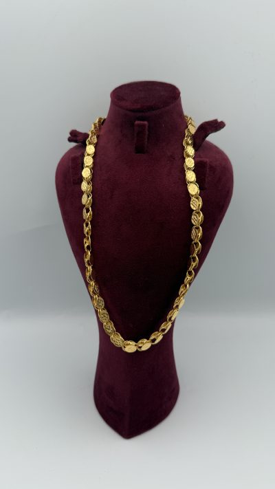 21K Gold Halabi Necklace — 21K gold, Royal Jewelry