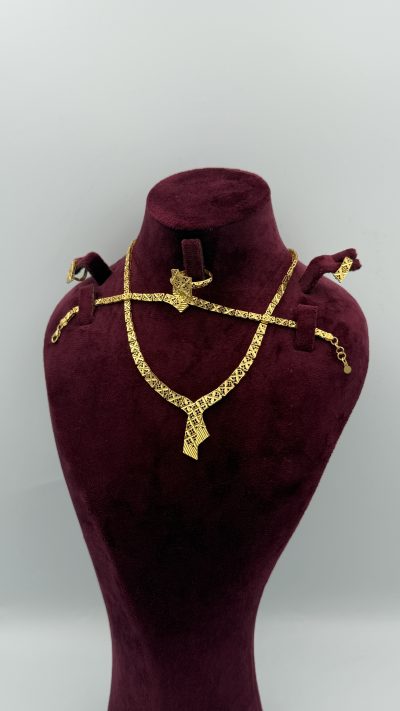 21K Gold Fancy Set — 21K gold, Royal Jewelry