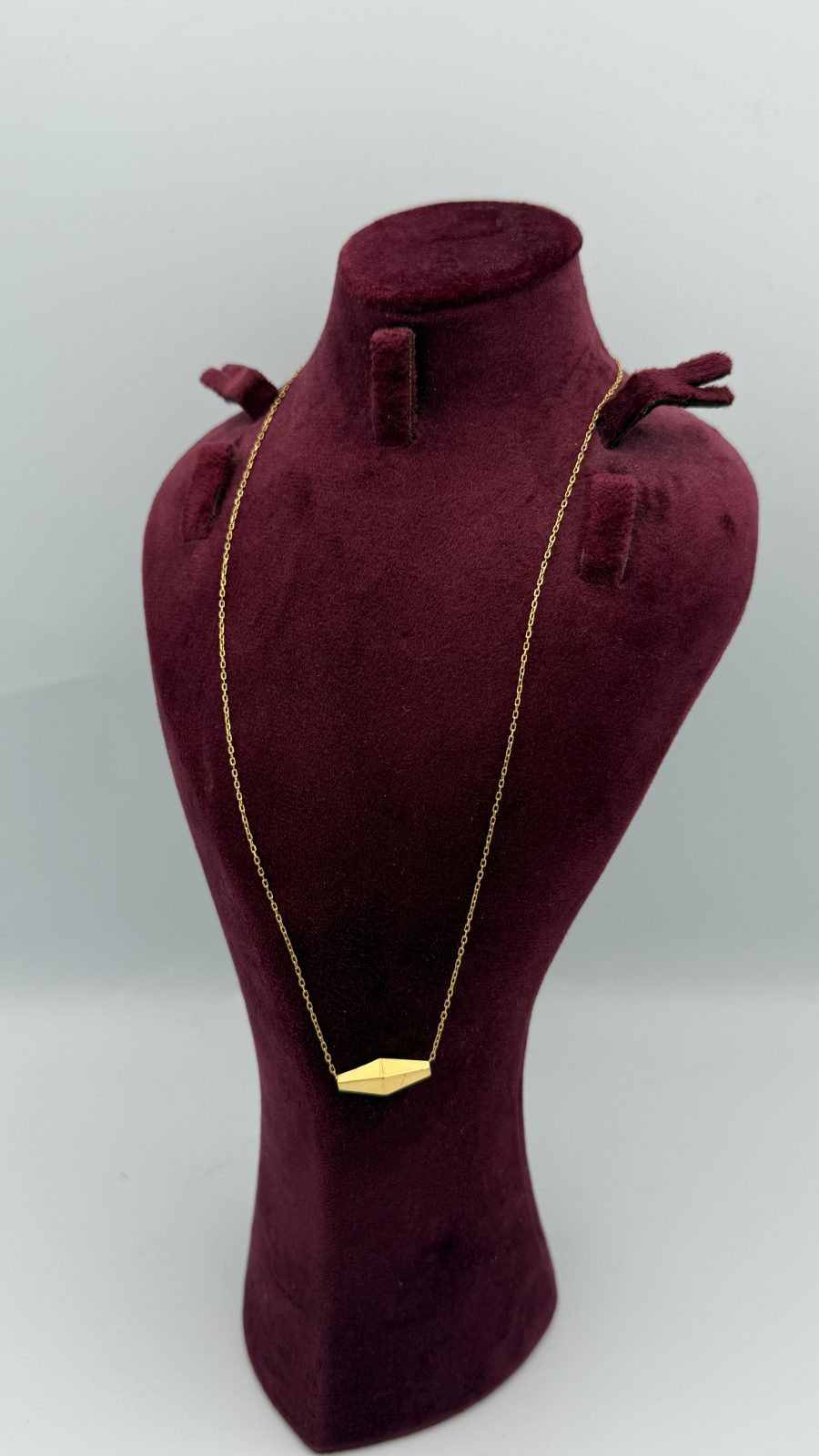 21K Gold Olive Necklace