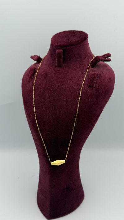 21K Gold Olive Necklace — 21K gold, Royal Jewelry