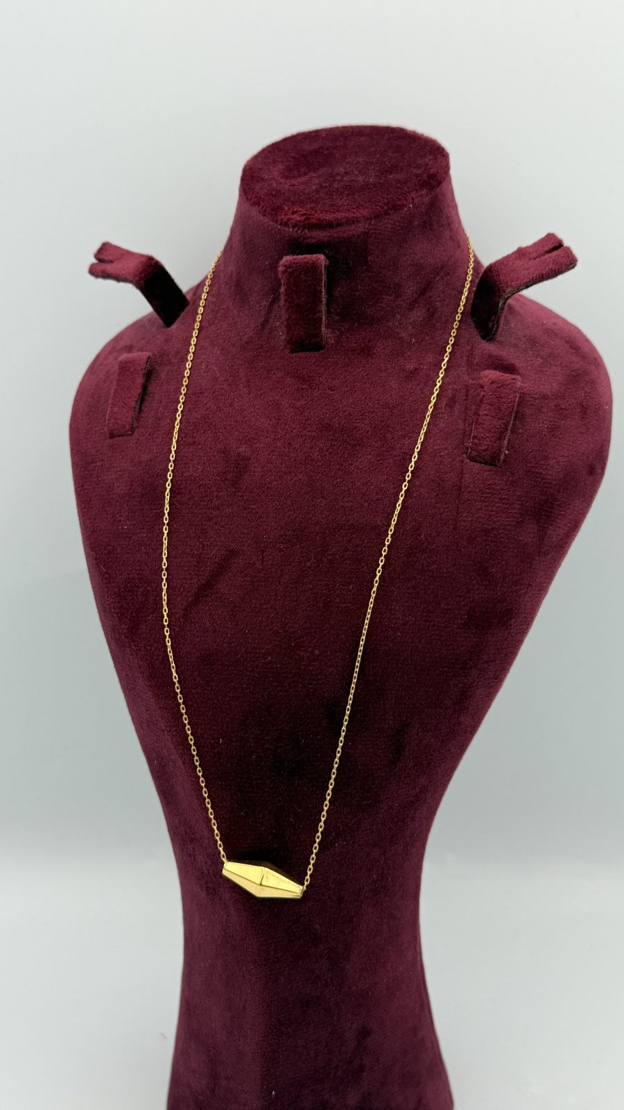 21K Gold Olive Necklace