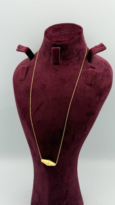 21K Gold Olive Necklace — 21K gold, Royal Jewelry