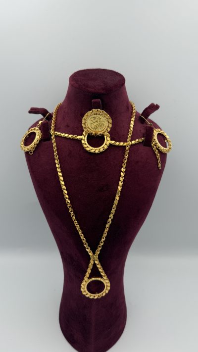 21K Gold Lira Frame Set — 21K gold, Royal Jewelry