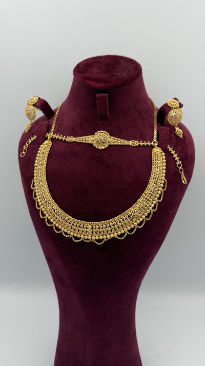 21K Gold Fancy Set — 21K gold, Royal Jewelry