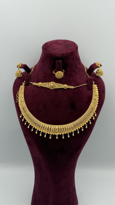21K Gold Fancy Set — 21K gold, Royal Jewelry
