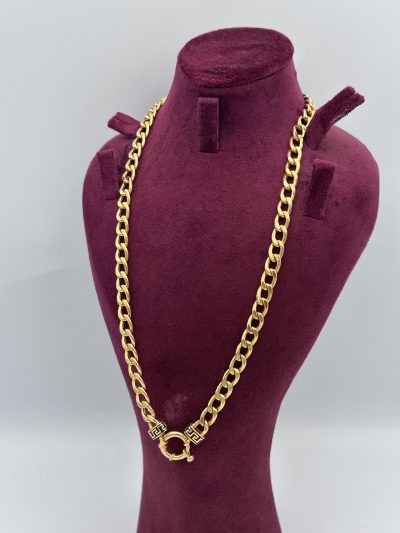 21K Gold Cuban Link Chain — 21K gold, Royal Jewelry