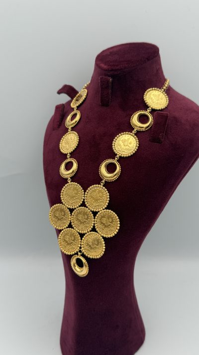 21K Gold Lira Necklace — 21K gold, Royal Jewelry