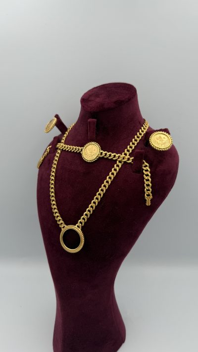 21K Gold Lira Frame Set — 21K gold, Royal Jewelry