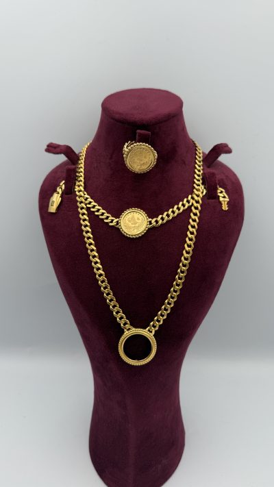 21K Gold Lira Chain