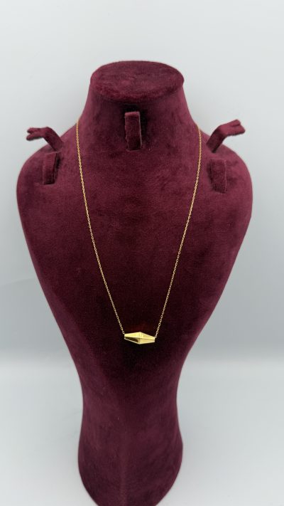 21K Gold Olive Necklace — 21K gold, Royal Jewelry