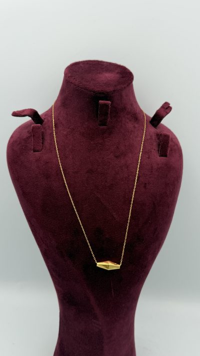 21K Gold Olive Necklace — 21K gold, Royal Jewelry