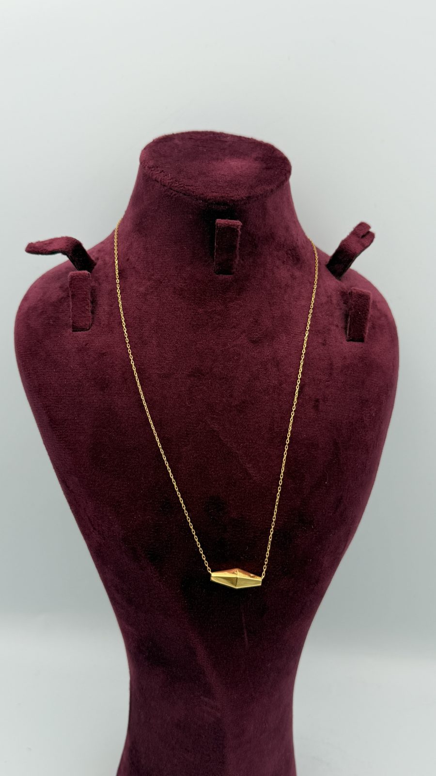 21K Gold Olive Necklace