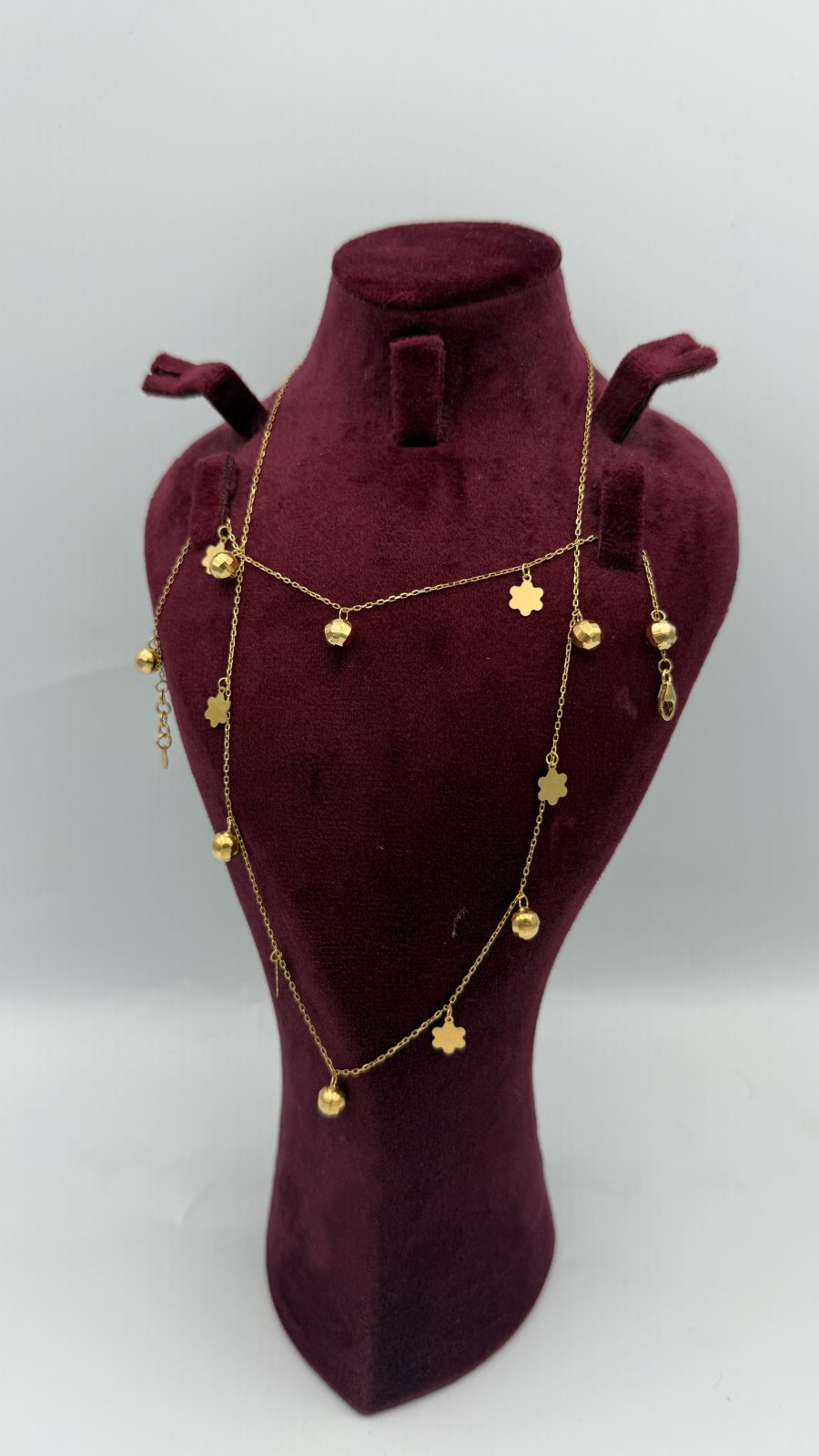 21K Gold Star Necklace